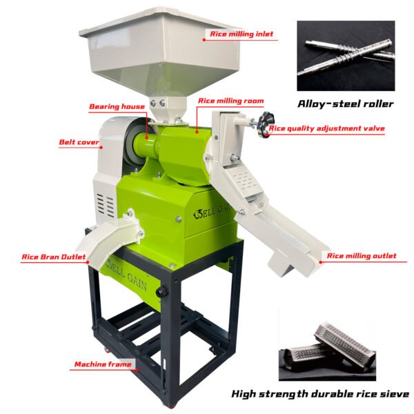 RICE MILING MACHINE - 图片 2