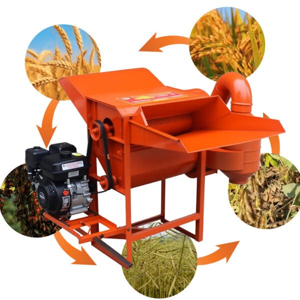 Wellgain 9XP-019 Multi-function Rice Thresher Machine - 图片 5